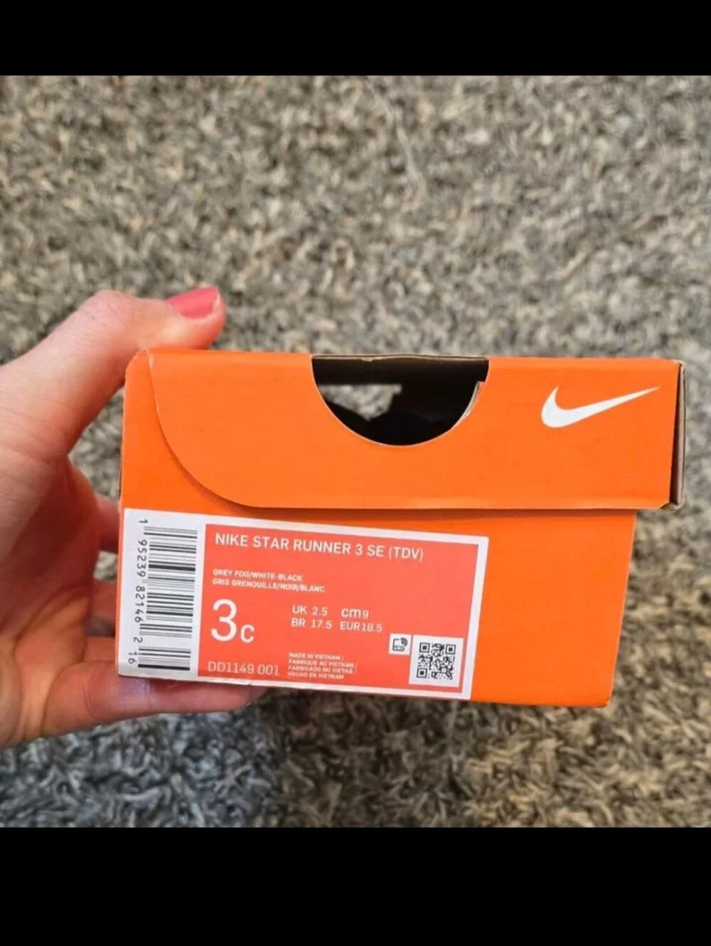 Nike Kids Gray, Teal & Hot Pink Sneakers
